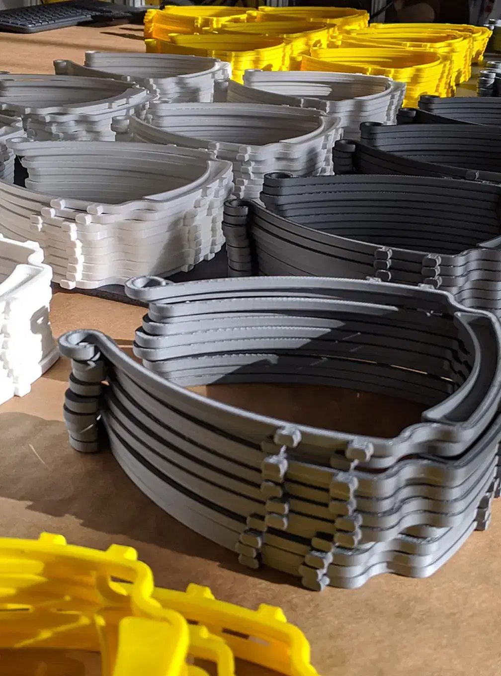 Mass production of face shields at ALL